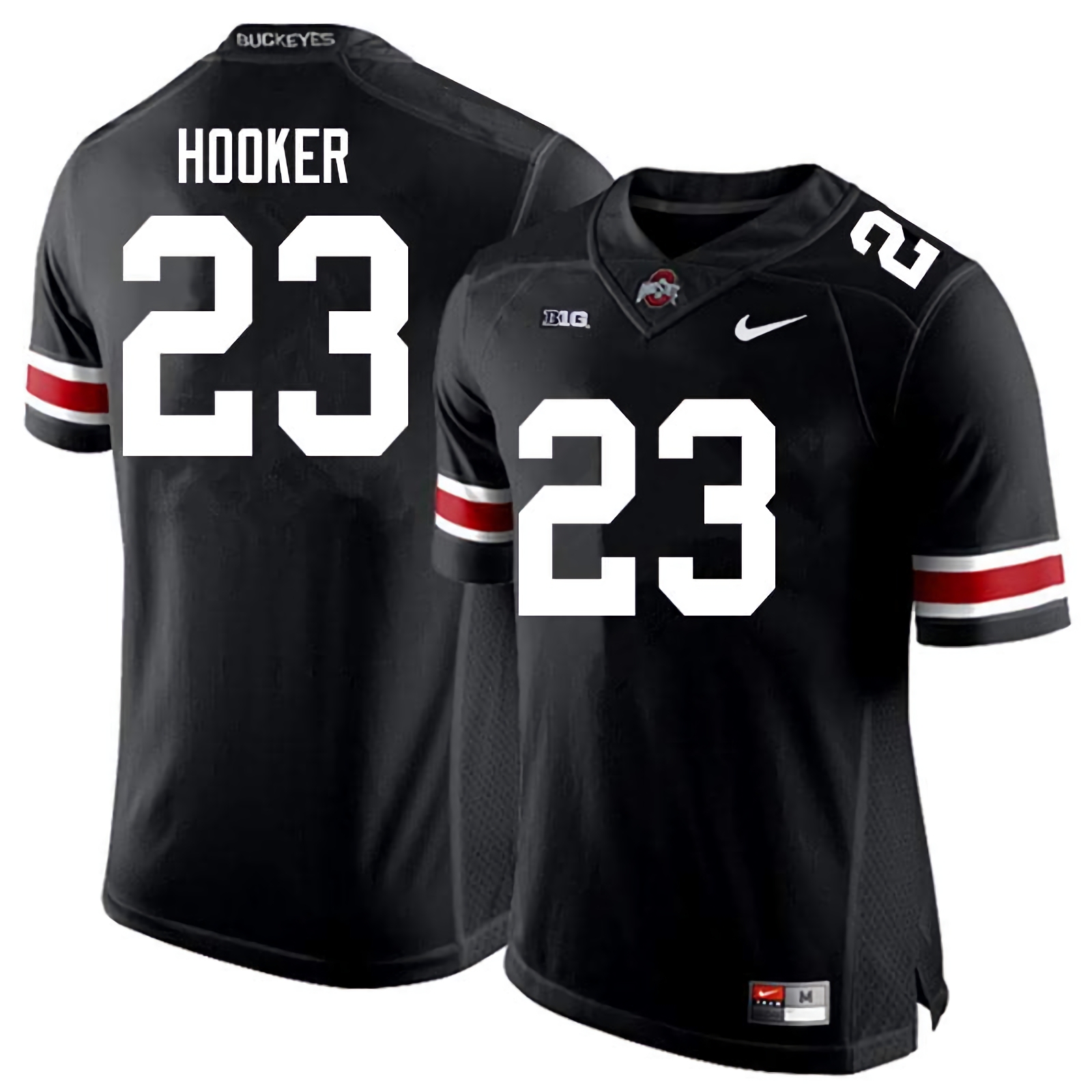 Marcus Hooker Ohio State Buckeyes Men's NCAA #23 Nike Black College Stitched Football Jersey DTS3256PX